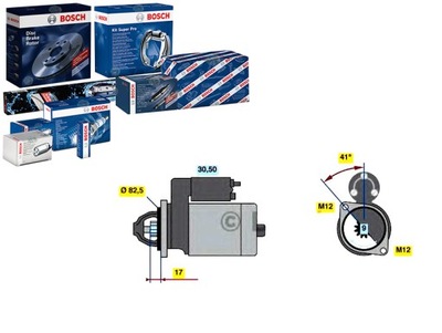 СТАРТЕР BOSCH X 1107427 1107428 DRT1210