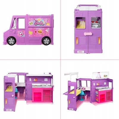 Barbie Foodtruck Zestaw do zabawy GMW07 Mattel