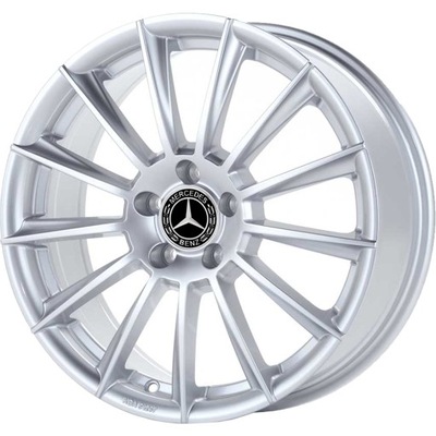 NEW ALLOY WHEELS (TITANIUM) MAKE PLATIN-MERCEDES 17