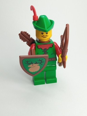 LEGO Castle cas571 Forestman Leśnik Łuk Tarcza NEW