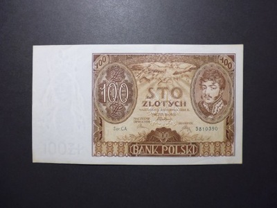 B441. 100 Złotych 1934 seria C.A.