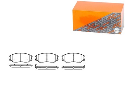 ZAPATAS DE FRENADO PARTE DELANTERA KIA OPIRUS 03- CON SENSOR DRIVE+  