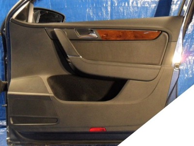 Vw passat b7 обивка дверь правых кожа czarna фото №1