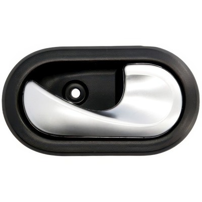 Ручка внутренняя dacia duster logan sandero clio iii правая серебристая фото №1