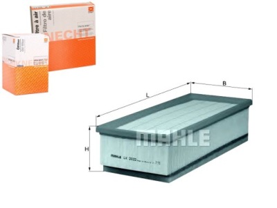 Knecht фільтр повітря 1444wn 1444qx 1400474780 фото №1