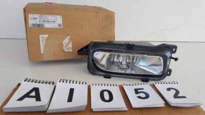 Mercedes actros mp2 mp3 лампа przeciemgielna правый перед фото №1