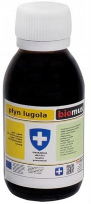 Jod płyn Lugola 5 % czysty roztwór 100 ml