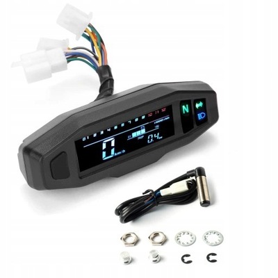 UNIVERSAL SPEEDOMETER FOR MOTORCYCLE LCD  