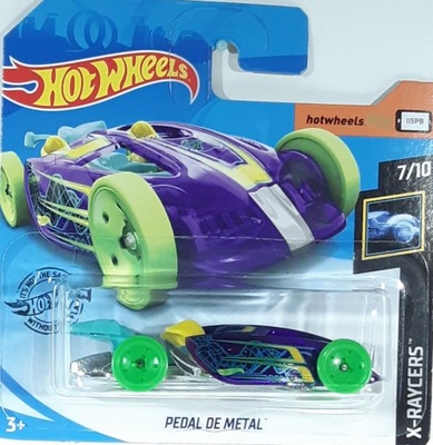 HOT WHEELS Autko Samochodzik Pedal De Metal