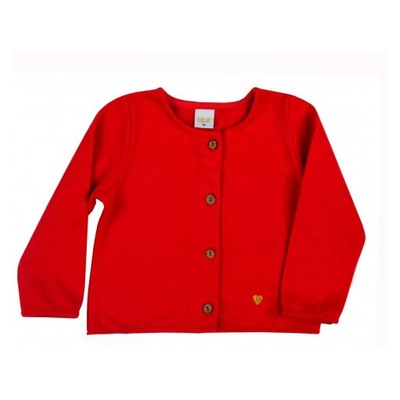 Sweterek dziewczęcy sweter Atut czerwony 80