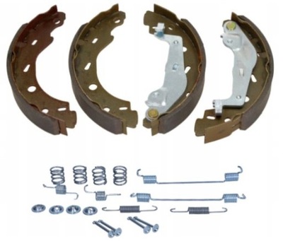 Тормозные колодки + пружины smart cabrio city-coupe fortwo фото №1