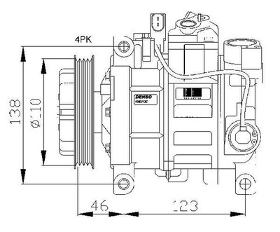 NRF 32105 КОМПРЕССОР, КОНДИЦИОНЕР