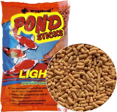 TROPICAL Pond Sticks Light 90g/1L Pokarm do Oczka