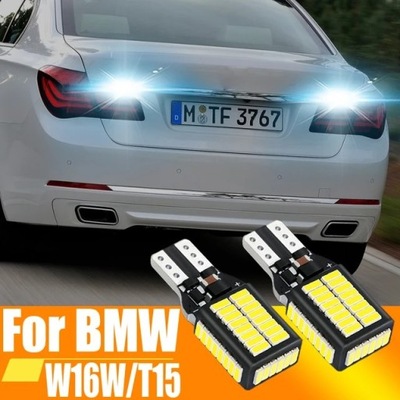 ULTRA POTENTE DIODO LUMINOSO LED T15 CANBUS LUZ COFANIA/LAMPKA PARTE TRASERA BMW AUDI MERCEDES  