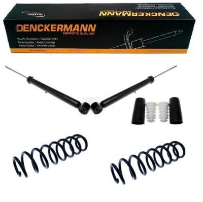 Амортизаторы пружины audi a2 задняя kpl фото №1