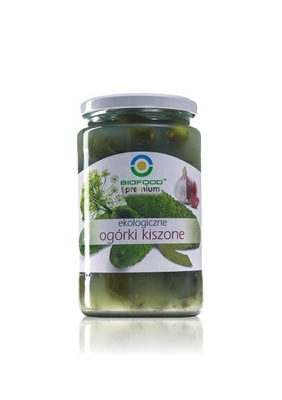 Ogórki kiszone BIO 400 g / 700 g (BIOFOOD) BIOFOOD