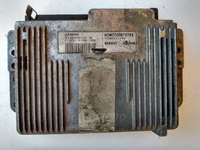 Блок управления двигателя 7700875745 renault scenic 1,6 фото №1
