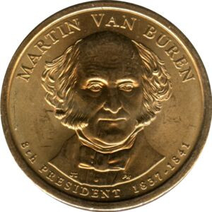 1 Dolar 2008 8 Prezydent USA - Martin Van Buren (1837-1841) Mennicza (UNC