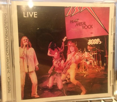 CD Live TSA Heavy Metal Rock - wydanie 2003