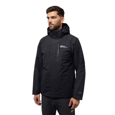 Kurtka 3w1 męska z kapturem Jack Wolfskin JASPER 3IN1 JKT