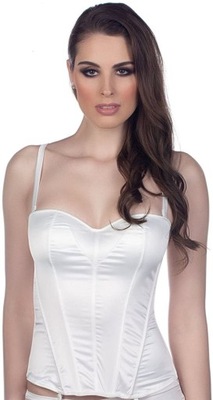 MASQUERADE by PANACHE satynowy TIFFANY BASQUE 75FF