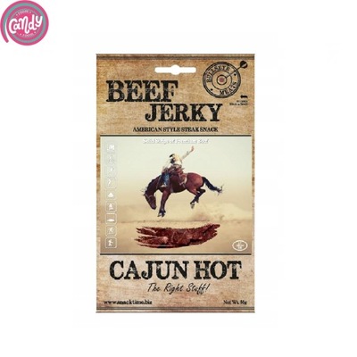 Suszona Wołowina BEEF JERKY CAJUN HOT 50G