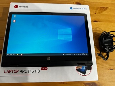Laptop Techbite Arc 11,6" N4020 4 GB 128 GB czarny