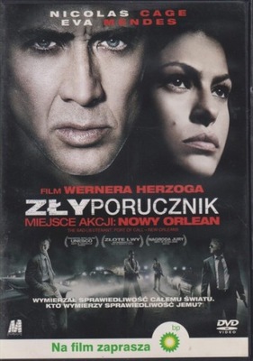 Zły porucznik DVD Werner Herzog