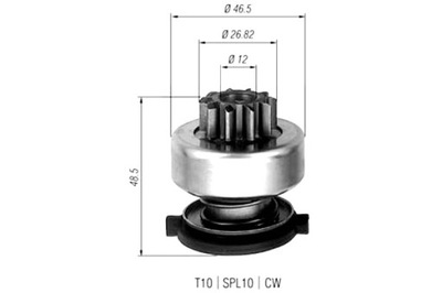 MAGNETI MARELLI BENDIX MAGNETI AMB0309 FORD