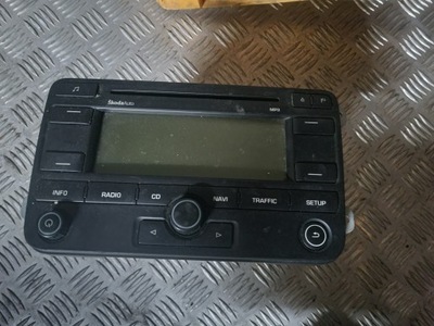 Радио skoda fabia ii 1z0035191a фото №1