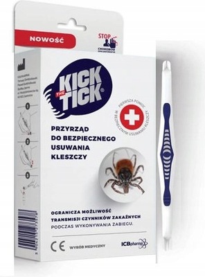 Kick The Tick Przyrząd do usuwania kleszczy