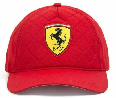 CZAPKA FROM DASZKIEM QUILTED SCUDERIA FERRARI RED  