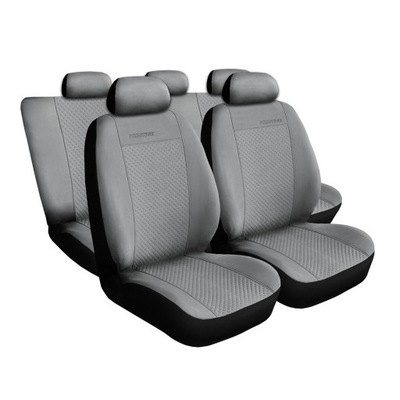 FORRO UNIVERSALES JUEGO PRESTIGE COLOR NEGRO GAMUZA PARA HYUNDAI TERRACAN  