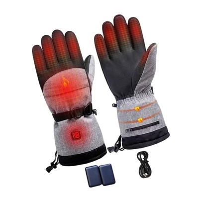 Elektryczne podgrzewane rękawiczki dla dorosłych mężczyzn i kobiet utrzymują ciepło w zimie, krótszy czas czuwania