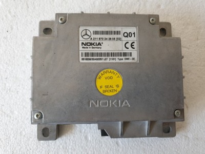 МОДУЛЬ ТЕЛЕФОНА NOKIA MERCEDES W211 A211870242605