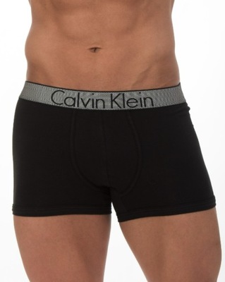 CALVIN KLEIN krótkie bokserki logo czarne S