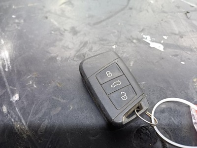 Volkswagen passat b8 ключ 3g0959752k фото №1