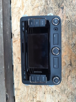 Радіо skoda rapid 5ja035192m rns 315 фото №1