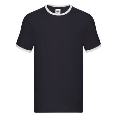 Koszulka T-shirt Ringer Fruit Navy/White XXL