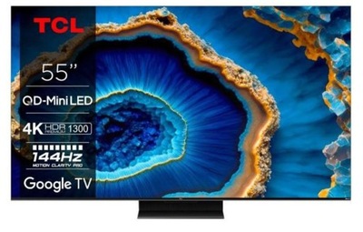 Telewizor TCL 55C803 MiniLED 144Hz QLED Google TV