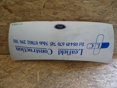 Ford transit mk6 капот передняя фото №1