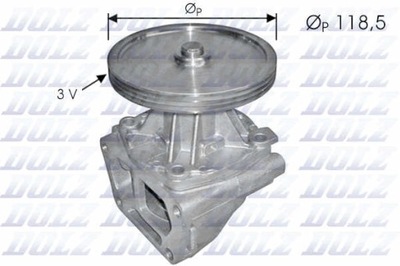 BOMBA DE AGUA DOLZ S121  