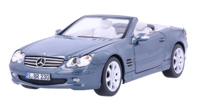 MERCEDES SL 500 R230 MODELO COCHE 1:18 CON  