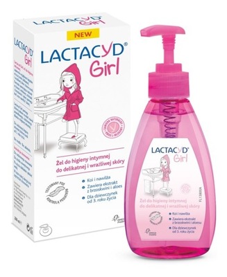Lactacyd Żel do higieny intymnej dla dziewczynek