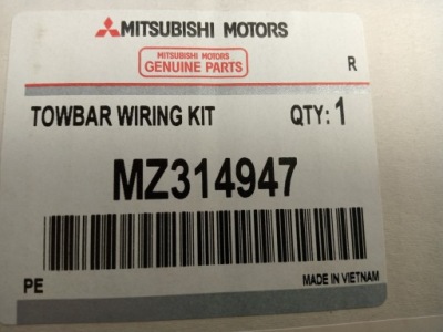 Nowa оригинальная жгут фаркоп mitsubishi mz314947 фото №1