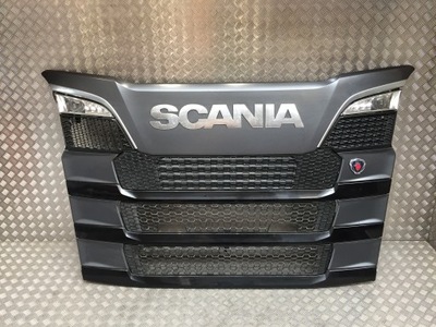 Капот комплектная верхний решётка радиатора кабины хром scania ntg r 2286062 фото №1