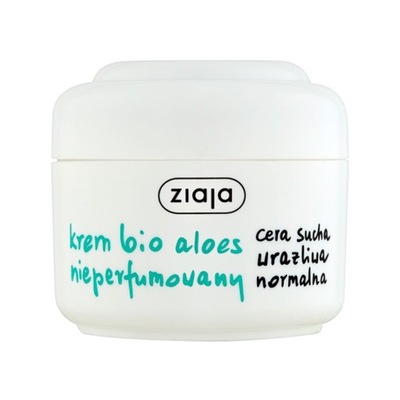 ZIAJA BIO KREM ALOES NIEPERFUMOWANY 50ml