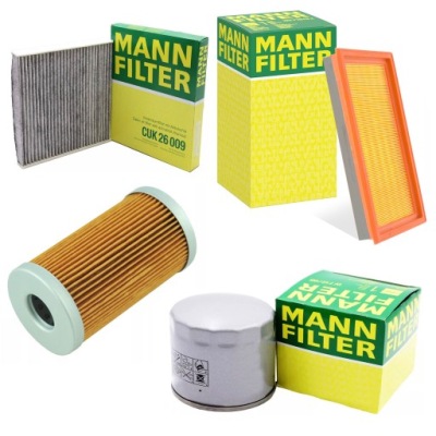 Набор фильтров угольный mann-filter vw amarok фото №1