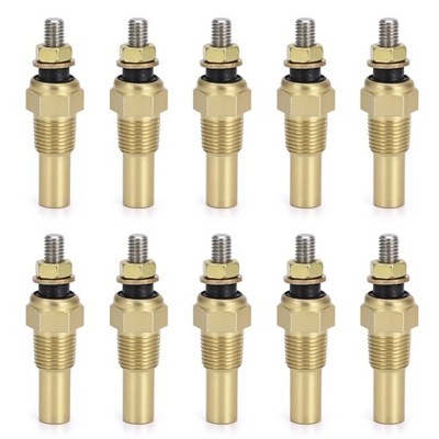 10 PIEZAS 12V 1/8 NPT AUTO WYSCIGOWY TEMPERATURA ACEITES SENSOR CZ~27964  