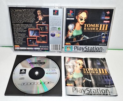 Gra TOMB RAIDER III PSX 3XA